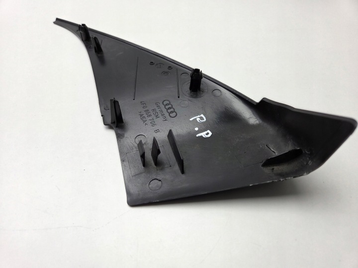 AUDI A6 C6 PROTECTION DROITE PORTES CHÂSSIS RÉTROVISEURS DROIT 4F0858706B