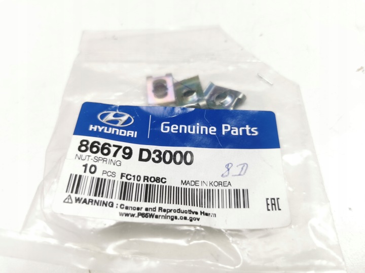 ÉLÉMENTS PARE-CHOCS OE HYUNDAI 86679D3000