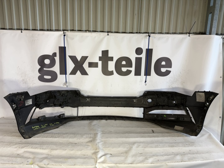 SKODA SUPERB III LIFT 19-23 PARE-CHOCS AVANT 6XPDC LF9R LAVE-GLACE 3V0807221F