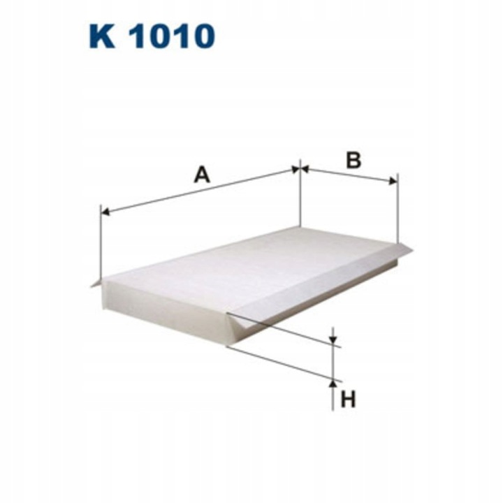 FILTRON K 1010 FILTRE VENTILATION ESPACES PASAZERSKIEJ