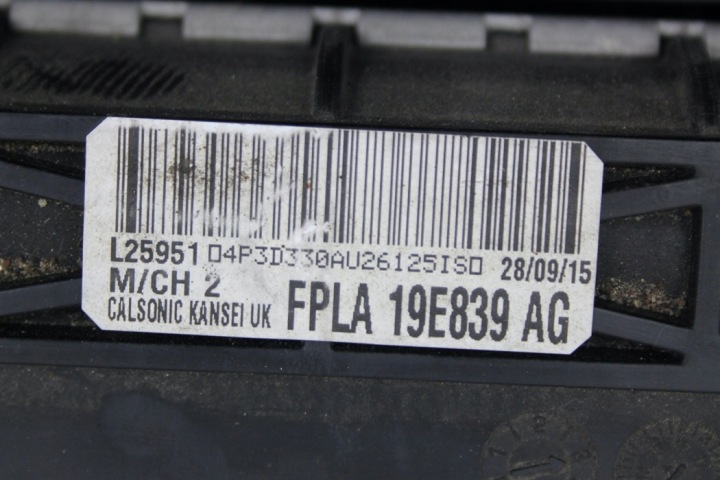 ENSEMBLE RADIATEURS LAND ROVER RANGE ROVER SPORT FPLA19C600AA 3.0L DIESEL