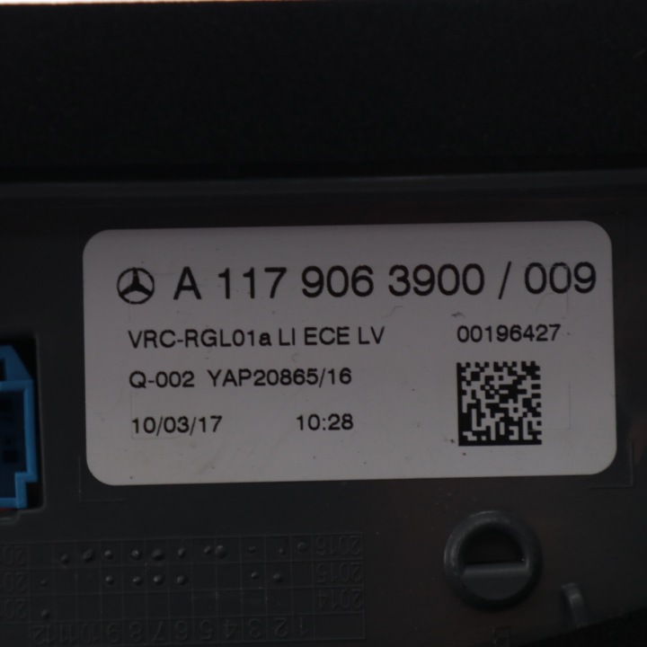 MERCEDES CLA C117 PHARE GAUCHE ARRIÈRE GAUCHE ARRIÈRE A1179063900
