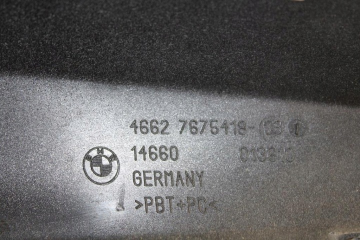 BMW K1300 AVEC K1300S DÉFLECTEUR D'AIR PLASTIQUE DROIT ARRIÈRE 7675418