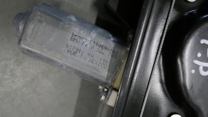BMW X3 F25 X4 F26 MÉCANISME ÉLÉVATEUR VITRES DROIT AVANT 7355636 7322748