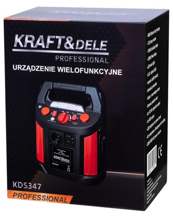 JUMP-STARTER DÉMARRAGE DÉMARREUR 1200/700A 26AH 12V INWERTER ÉCLAIRAGE