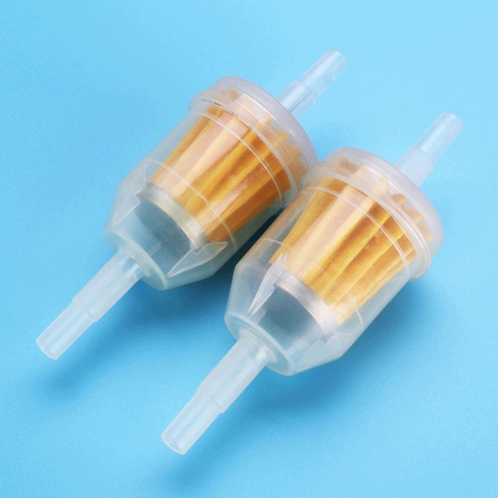 5 PIÈCES FILTRES CARBURANTS VERS MOTOCYCLETTES LÉGER PLASTIQUE STABILNE DROITE
