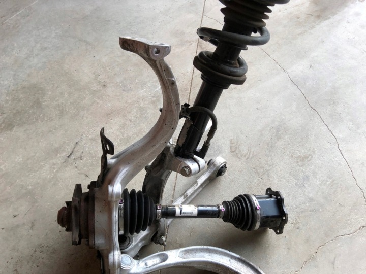 GAUCHE ROTULE DE DIRECTION MOYEU AVANT 8W0407241F AMORTISSEUR DRC SUSPENSIONS AUDI A4 RS5