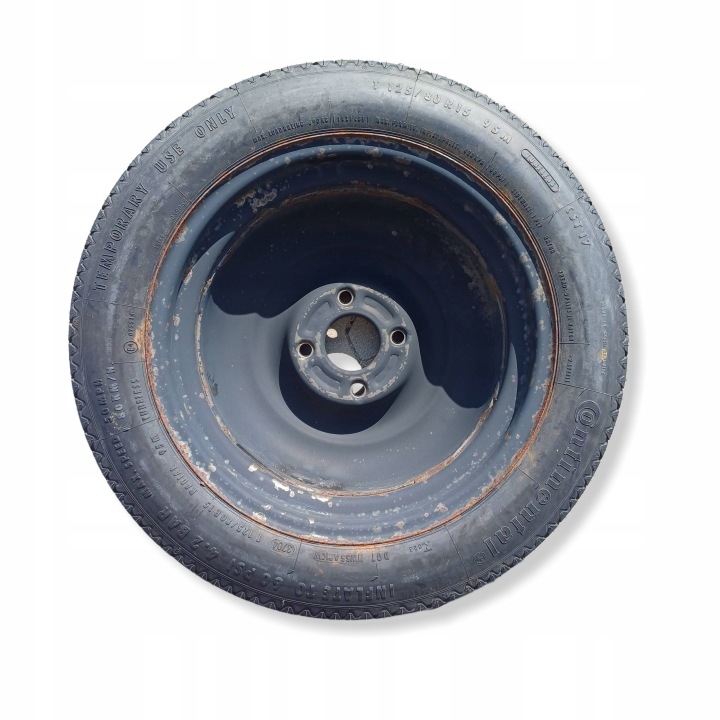 KOLO RÉGLAGE RÉSERVE 4X108 T125/80 R15 FORD FIESTA NR123