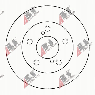 DISCO HAMULC. TOYOTA CAMRY 91-93 2,2 