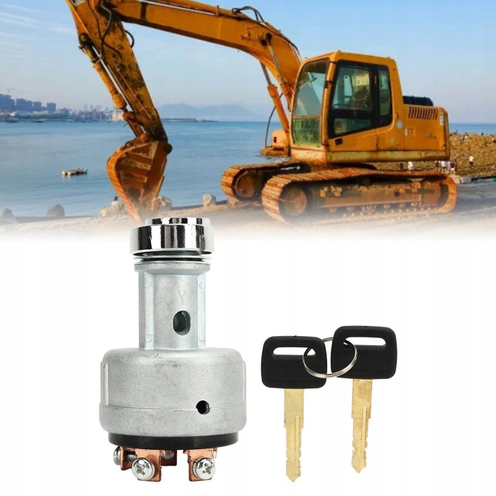 INTERRUPTEUR ALLUMAGE 22B0611910 SUBSTITUT POUR KOMATSU PC-7 PC200-7 DD