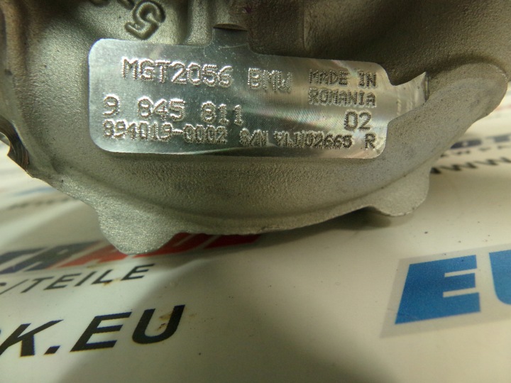 BMW F39 F40 F44 F45 F48 MINI TURBOCOMPRESSEUR 9845811