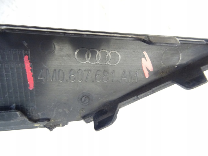 GRILLE PARE-CHOCS AVANT AVANT GAUCHE AUDI Q7 4M LIFT 4M0807681AM