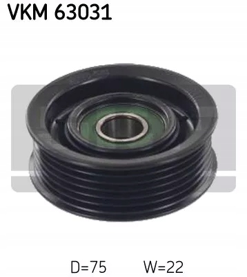 SKF VKM 63031 GALET DIRECTIONNELLE GUIDE COURROIE EN V ZEBATY SKF
