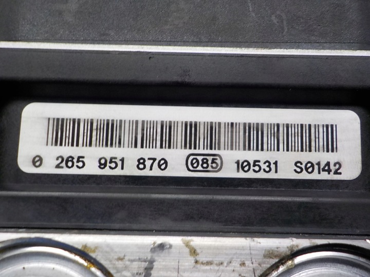 PEUGEOT 308 POMPE ABS 0265252070 0265951870 9677013480
