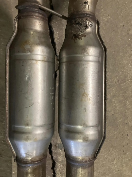 SYSTÈME ÉCHAPPEMENT ÉCHAPPEMENT SILENCIEUX BMW F01 750I N63 V8