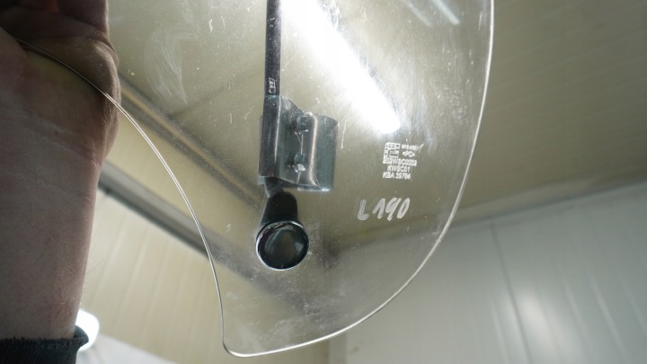 L140 VITRE DÉFLECTEUR D'AIR CHÂSSIS CHOPPER NAKED YAMAHA HONDA SUZUKI 202WSC0002