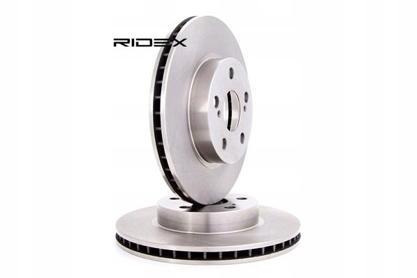 2 CV RIDEX 82B0062 DISQUE DE FREIN AVANT VERS TOYOTA PRIUS LIFTBACK (NHW20)