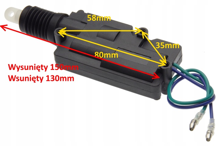 BLOW POWERFUL SHOCK-ABSORBER FOR CENTRAL LOCK SLAVE 7KG 