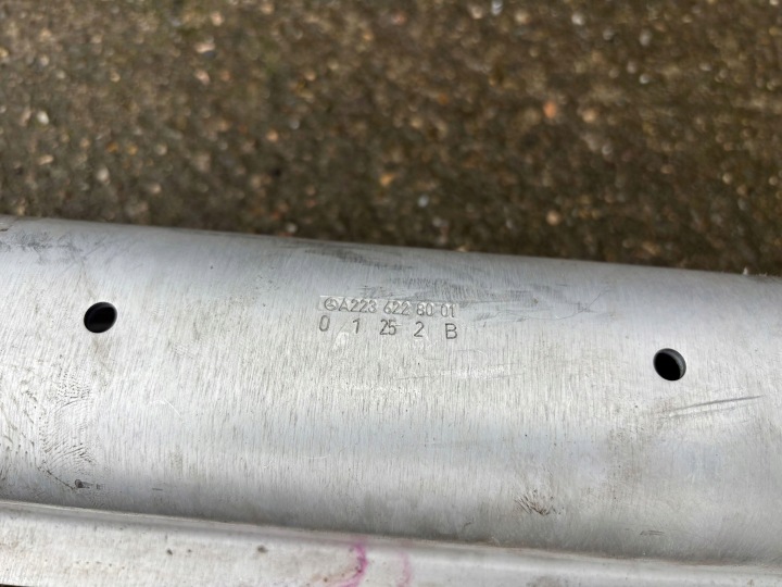 MERCEDES GLC 254 C254 CHÂSSIS CHÂSSIS AVANT SOUS MOTEUR BERCEAU