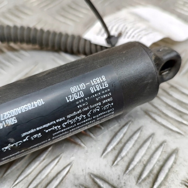 DROIT SERVOMOTEUR COUVERCLES DE COFFRE COUVERCLES DE COFFRE HYUNDAI IONIQ 5 (NE) 81831GI100 25760904