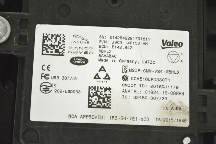 JAGUAR E-PACE X540 MODULE KONTROLI MORT ZONES 2019 J9C3-14F152-AH