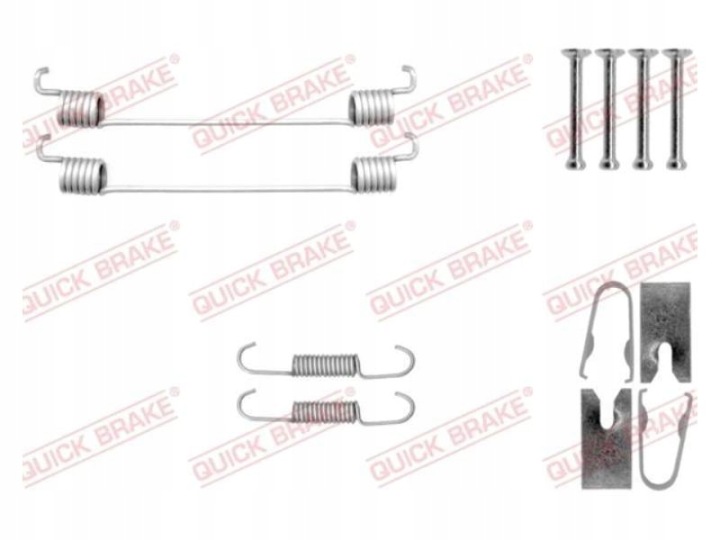 KIT MONTAGE RESSORTS PLAQUETTES FREINS REPER