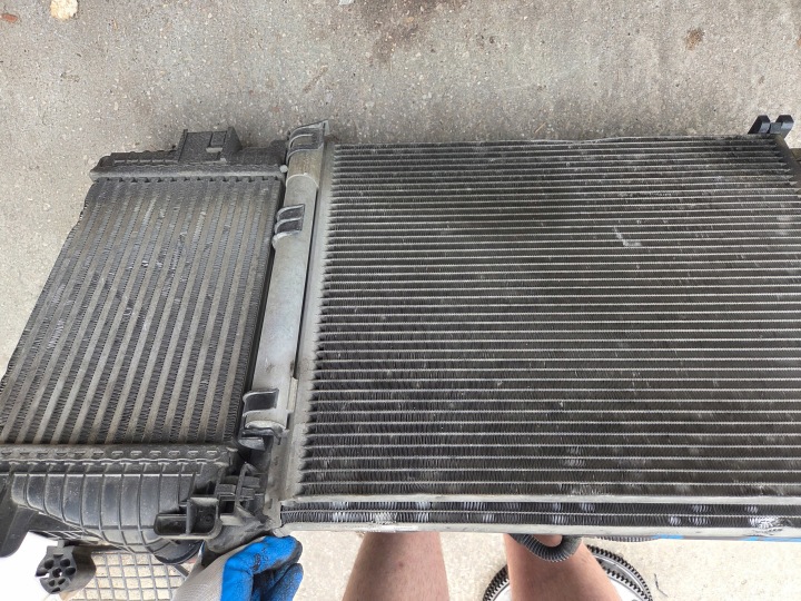 ENSEMBLE RADIATEURS OPEL MERIVA B 1.7 A17DTI AUTOMATE