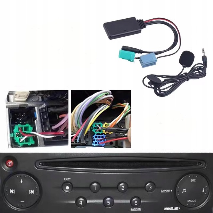 ADAPTADOR BLUETOOTH RENAULT CLIO LAGUNA MEGANE ESPAC 