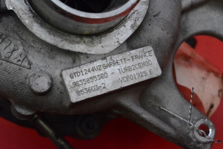 TURBOCOMPRESSEUR 9835855380 PEUGEOT 5008 II 1.5 BLUEHDI 130 KM 20-21