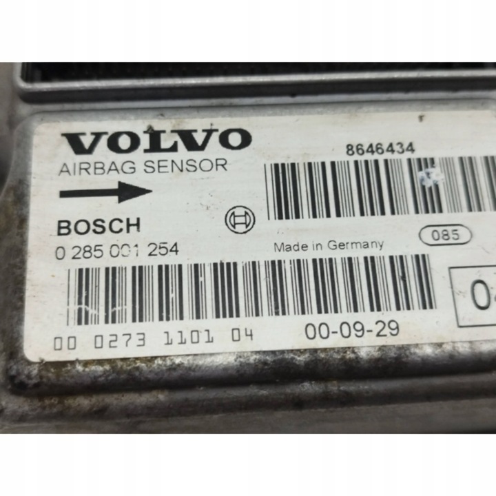 2004 VOLVO XC70 CONTRÔLEUR AIRBAG 8646434