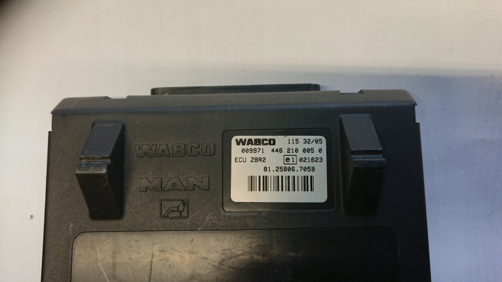 CONTRÔLEUR ZBR2 WABCO MAN PROGRAMOWANIA FLESHOWANIA KLONOWANIA
