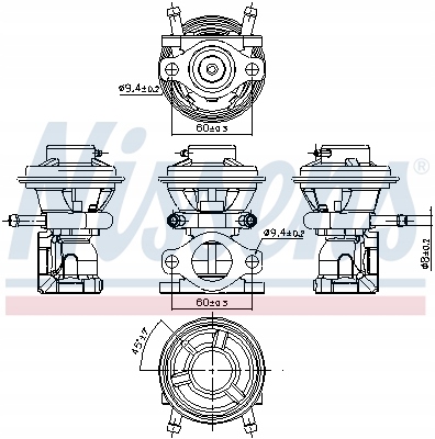 VANNE EGR FIAT DUCATO 06-/IVECO DAILY 06- 2.3D