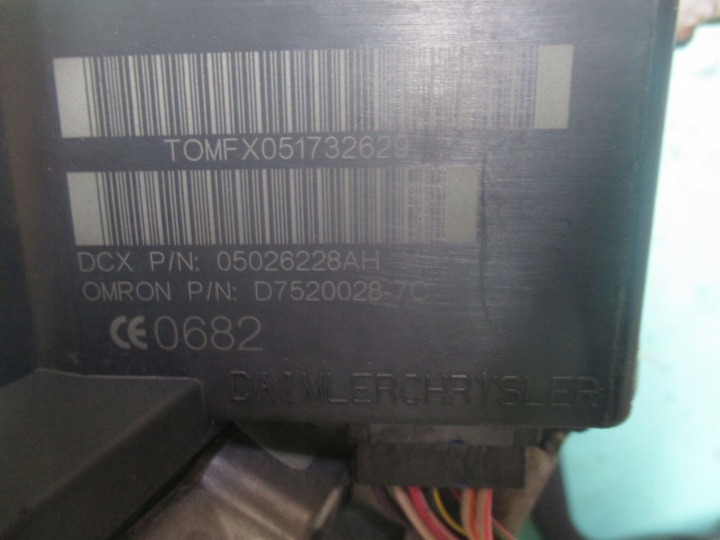 JEEP PATRIOT 08R COLONNE DIRECTION 05026228AH 05026228