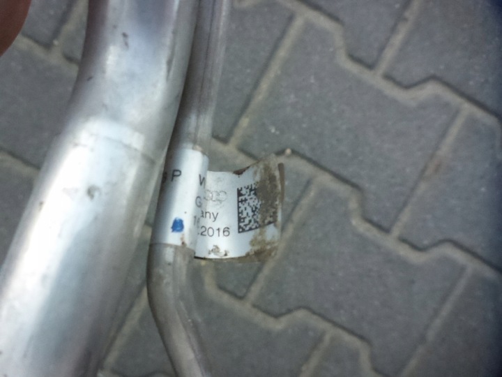AUDI A4 B9 FIL CLIMATISATION 8W0816738P ORIGINAL