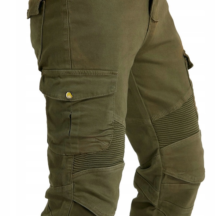 PANTALONES MOTOCICLETA BOJOWKI MESKIE JEANSY KEVLAR 