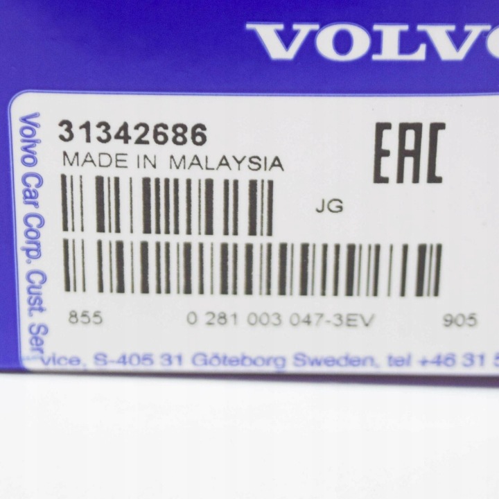 VOLVO C30 NEUF ORIGINAL RELAIS BOUGIES 31342686
