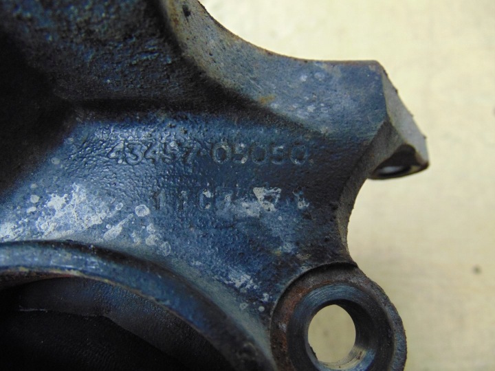 SUPPORT DEMI-ARBRES TOYOTA AURIS I 2.0 D4D 43457-05050