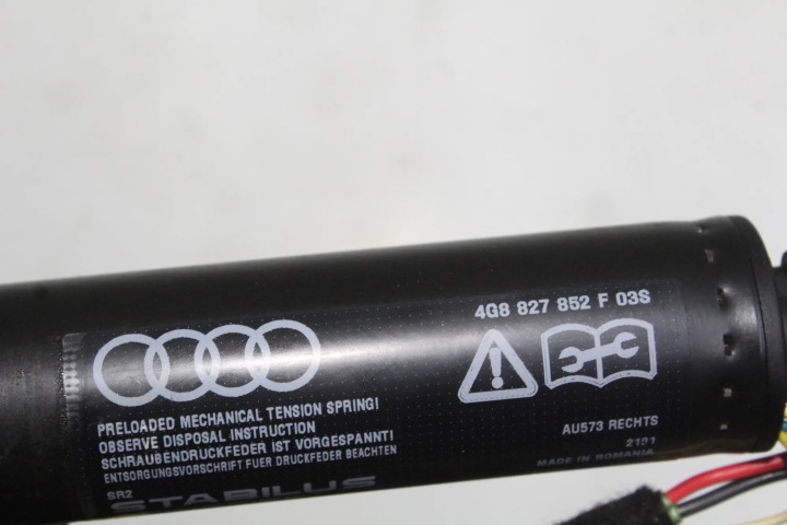 GAUCHE SERVOMOTEUR COUVERCLES DE COFFRE COUVERCLES DE COFFRE AUDI A7 SPORTBACK (4GA, 4GF) 4G8827852F 3.0L
