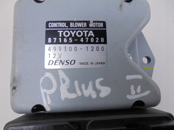 RESISTENCIA REOSTATO SOPLADORES DE VENTILACIÓN TOYOTA PRIUS II HÍBRIDO 