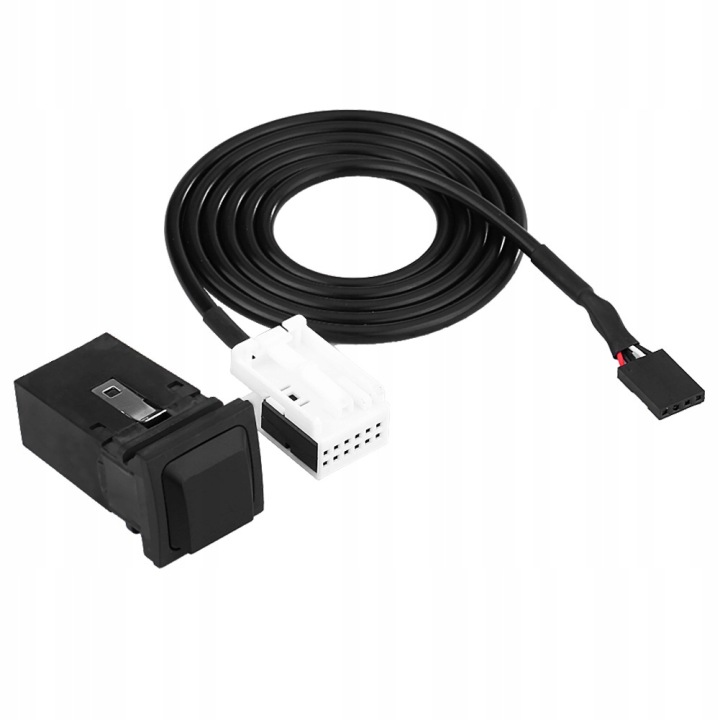 CÂBLE AUX AVEC POMOCA COMMUTATEUR DOUILLES VERS RCD510 RCD310 GOLF/GTI/R MK5