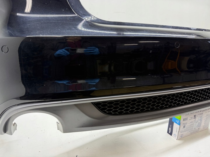 AUDI A6 C7 BERLINE PARE-CHOCS S-LINE ARRIÈRE COMPLET 4X PDC LZ9Y NOIR ENTIER SLINE