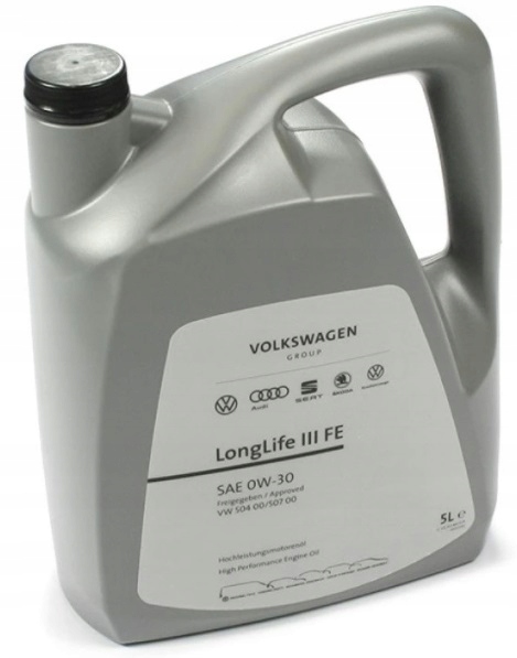 ACEITE VAG LONGLIFE 3 FE 0W30 504.00/507.00 VW 5L 