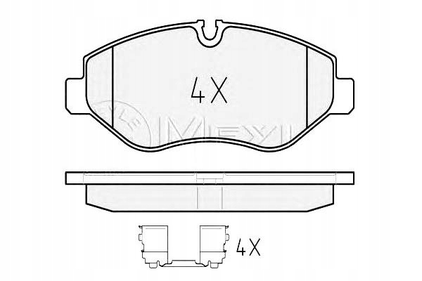 ZAPATAS DE FRENADO DB P. SPRINTER 06- 