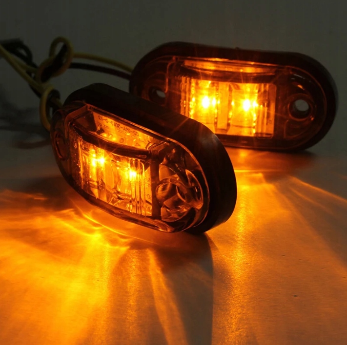 10X LAMP SIDELIGHT SIDE LED SIDE LED SIDE LED POMARANCZOWA SIDE-MARKER LAMPS 