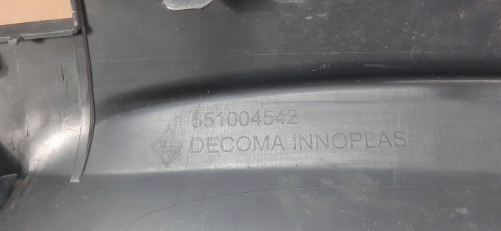 OPEL INSIGNIA A DOUBLURE DIFFUSEUR PARE-CHOCS ARRIÈRE 551004542