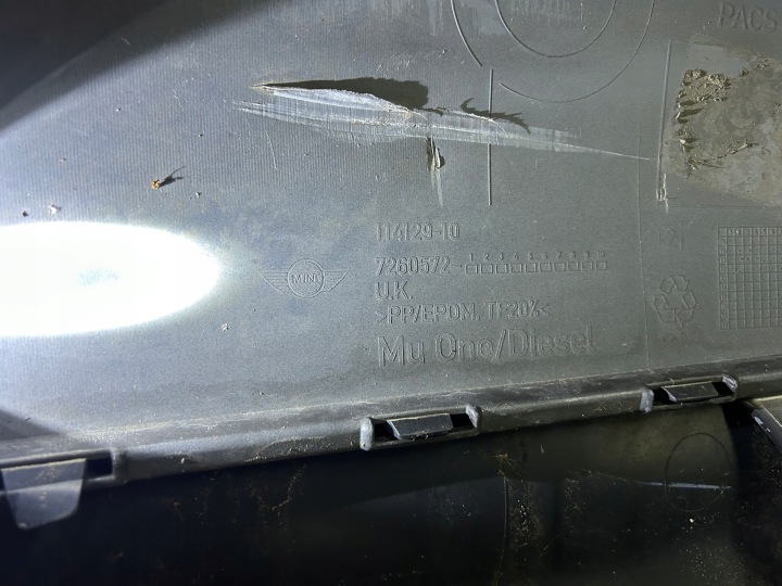 PARE-CHOCS ARRIÈRE ARRIÈRE MINI COOPER R56 LIFT II