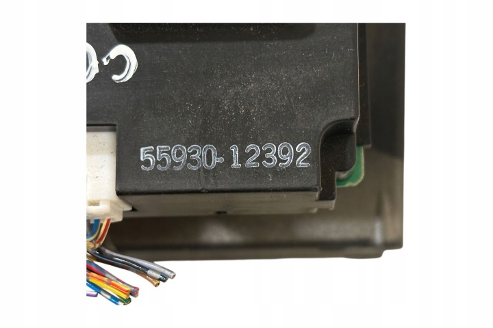 PANNEAU CLIMATISATION TOYOTA COROLLA E120 E130 2005 5593012392 GAUCHE CÔTÉ