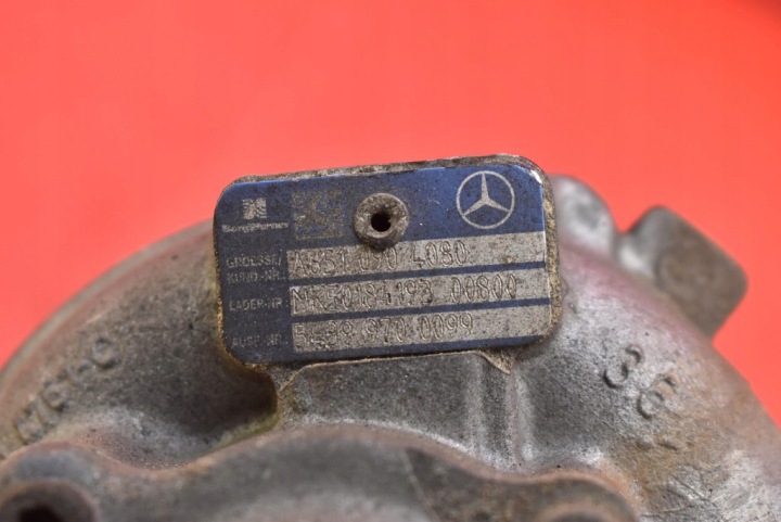 TURBOCOMPRESSEUR A6510904080 MERCEDES E-KLASA W212 2.2 CDI 204 KM 09-