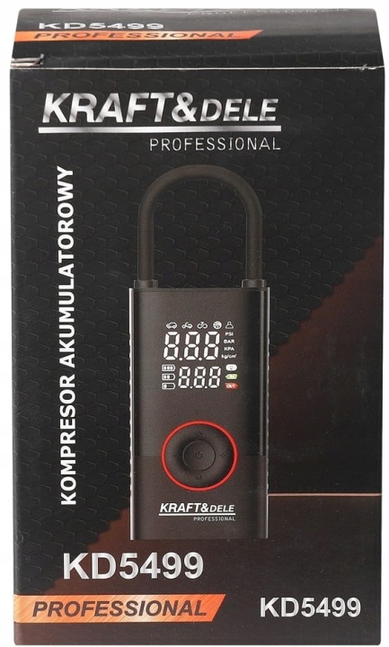 COMPRESSEUR AKUMULATOROWY AUTOMOBILE POMPE LAMPE DE POCHE 85W 4000MAH LCD USB-C
