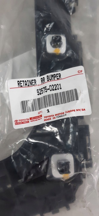 TOYOTA COROLLA E21 GLISSIÈRE PARE-CHOCS DROIT GAUCHE ARRIÈRE 5257502201 52576-02201